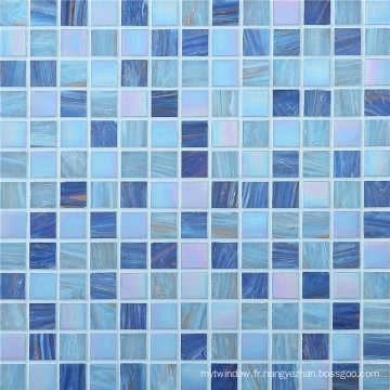 Mosaïque de piscine de 20 * 20mm, mosaïque en mosaïque, mosaïque de cristal